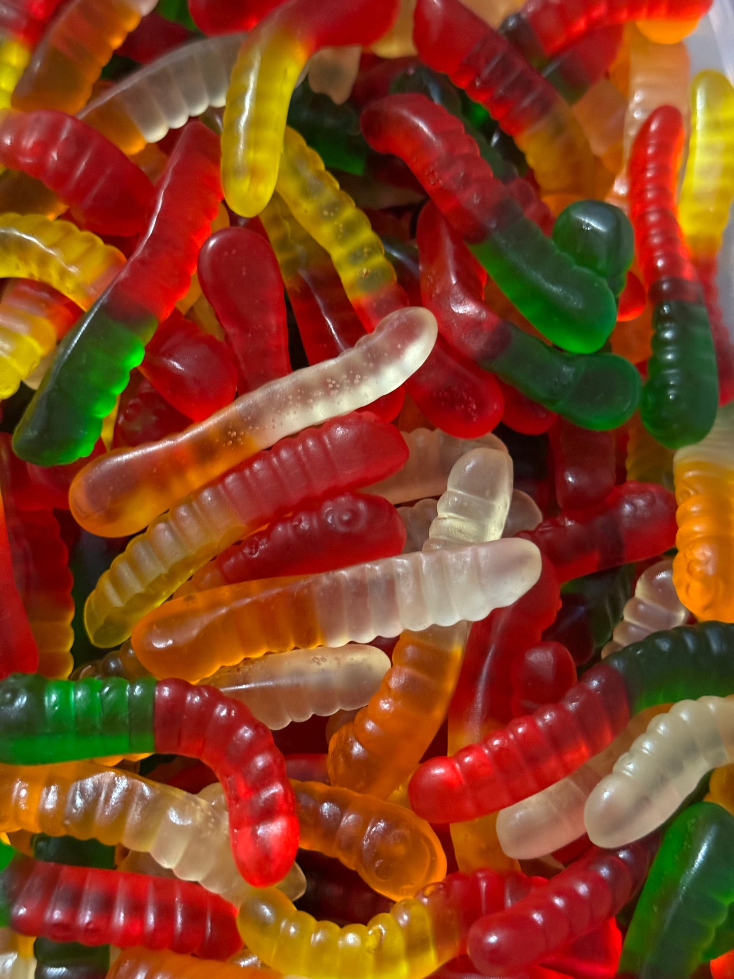 Gummy Fruit Worms - 100g