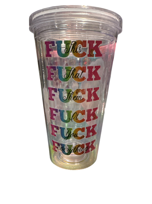 F*ck Light Up Tumbler