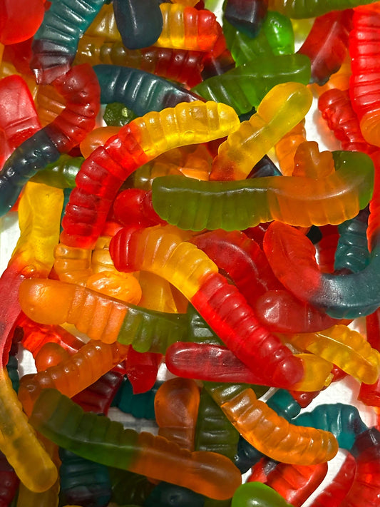 Gummy Worms Old School Corner Shop