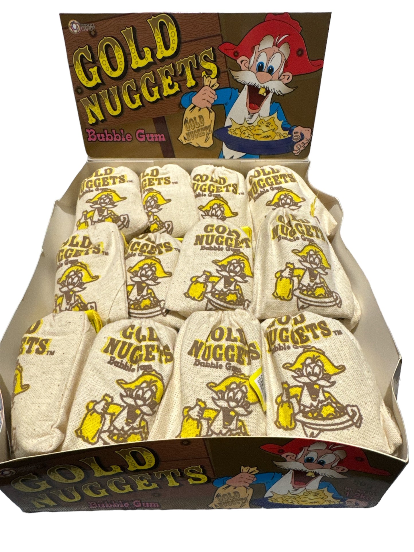 Gold Nuggets Bubble Gum