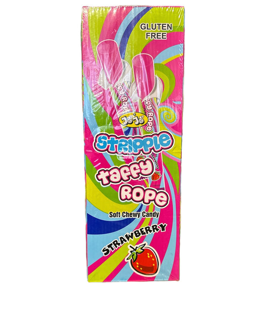 24 Strawberry Taffy Rope