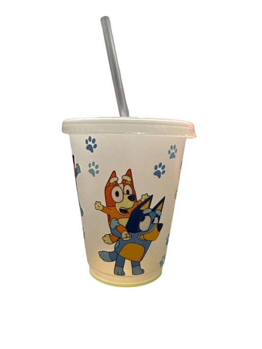 16oz Bluey Glow In The Dark Cold Cup