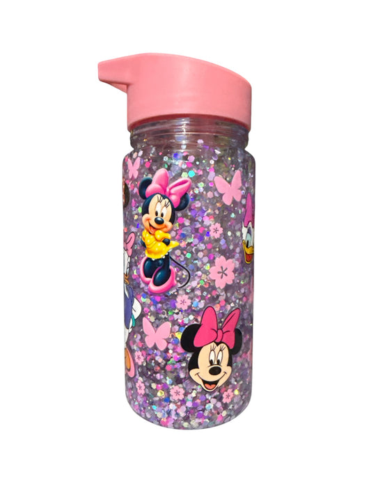 Mini Mouse Kids Snowglobe Drink Bottle