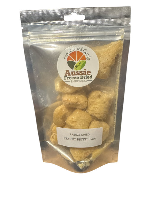 Freeze Dried Peanut Brittle 40g