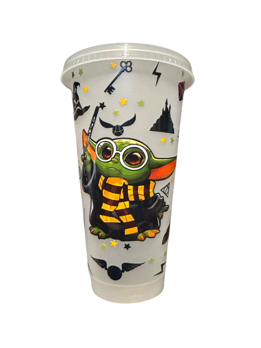 24oz Yoda/Harry Potter Glow In The Dark Cold Cup