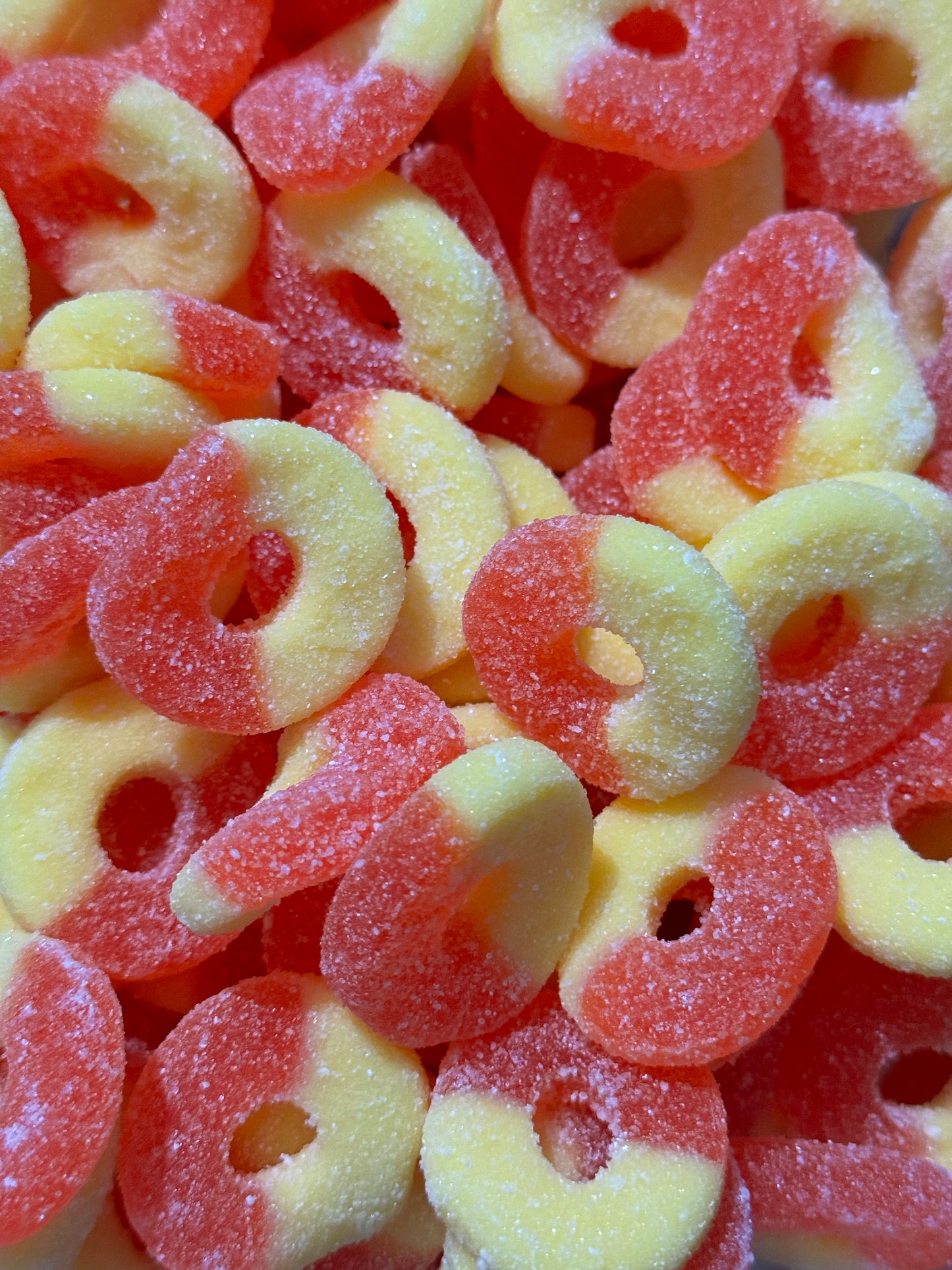 Gummy Peach Rings - 100g