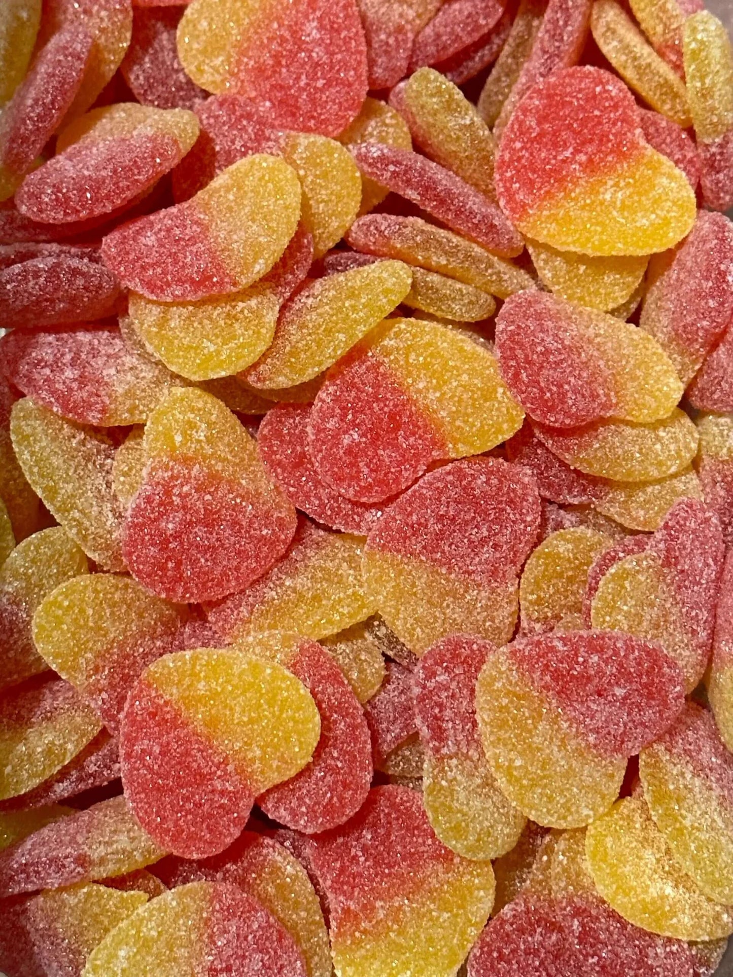 Trolli Sour Peach Hearts