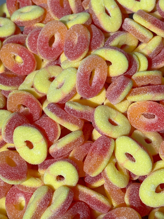 Trolli Sour Peach Rings Old School Corner Shop