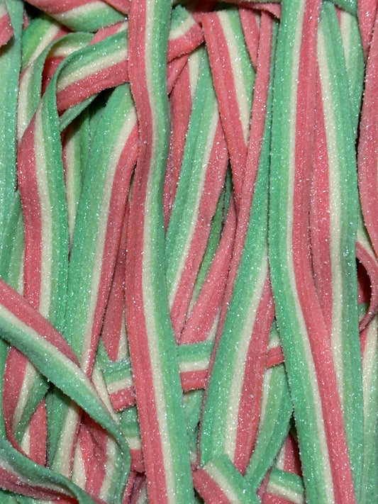 Sour Strawberry Watermelon Straps Old School Corner Shop